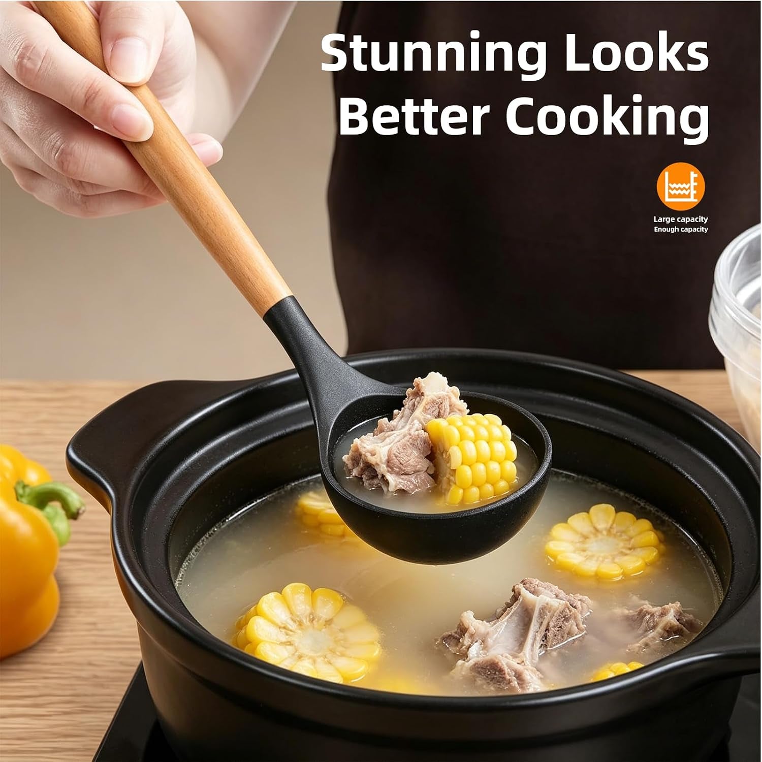 4-piece-set-3-silicone-cooking-spoons-1-grater-kitchen-utensils-black