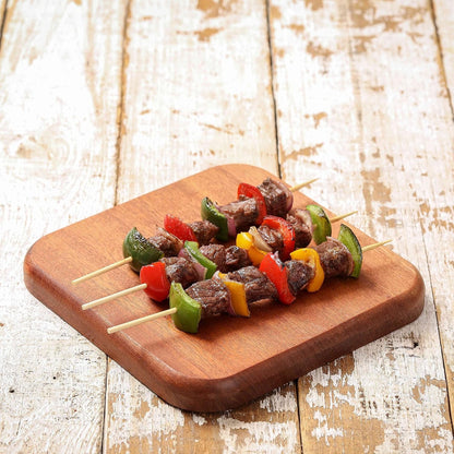 200 PCS Bamboo Skewers, 12 Inch Wooden Skewers for Appetizers Fruit Kebabs | Mini Food Sticks for Barbecue Grilling Burger Sausage, Natural Cocktail Picks for Drinks, Long Toothpicks Tooth Picks4