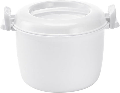 Microwave Rice Cooker1.63 Quart, Microwave Steamer for Vegetables, Micro Cookware for Grains, Pasta & Potatoes - BPA Free, Dishwasher Safe (1.63Quart)1