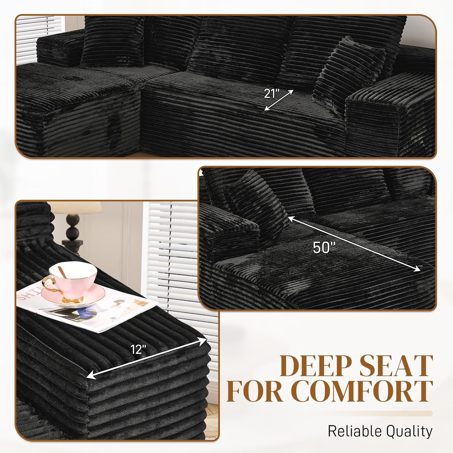 108-l-shaped-boneless-sectional-couches-for-living-room-wide-armrest-deep-seat-memory-foam-assembly-free-modern-comfy-corduroy-fluffy-cloud-sofa-with-left-chaise-black