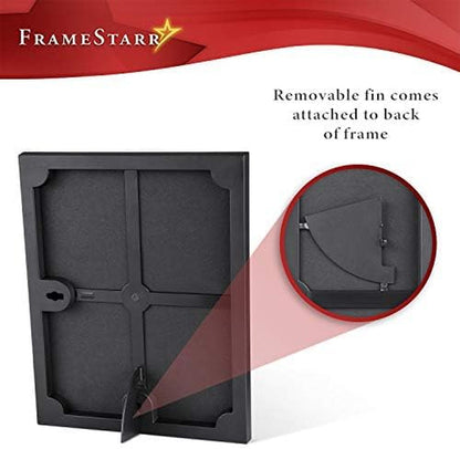 8X10 Picture Frames - Black, 6 Pack - Modern Style, Harmony Collection5