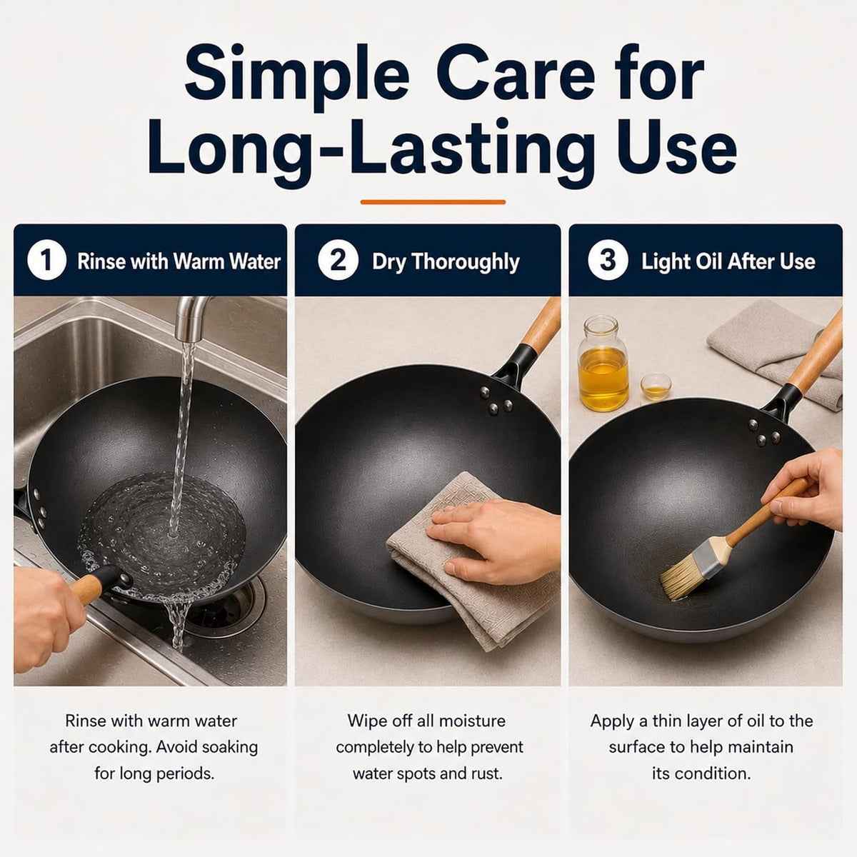 12-6-carbon-steel-wok-pan-flat-bottom-stir-fry-wok-with-spiral-thread-interior-coating-free-naturally-seasoning-wok-compatible-with-gas-electric-induction-cooktops