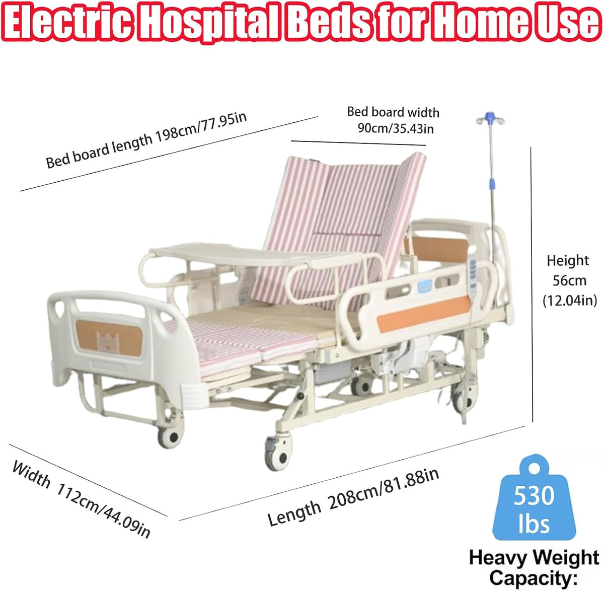 full-electric-medical-beds-10-function-with-lateral-tilting-electric-hospital-liftable-bed-for-home-use-with-air-cushion-iv-pole-quiet-wheelss-up-to-530-lbs-bed