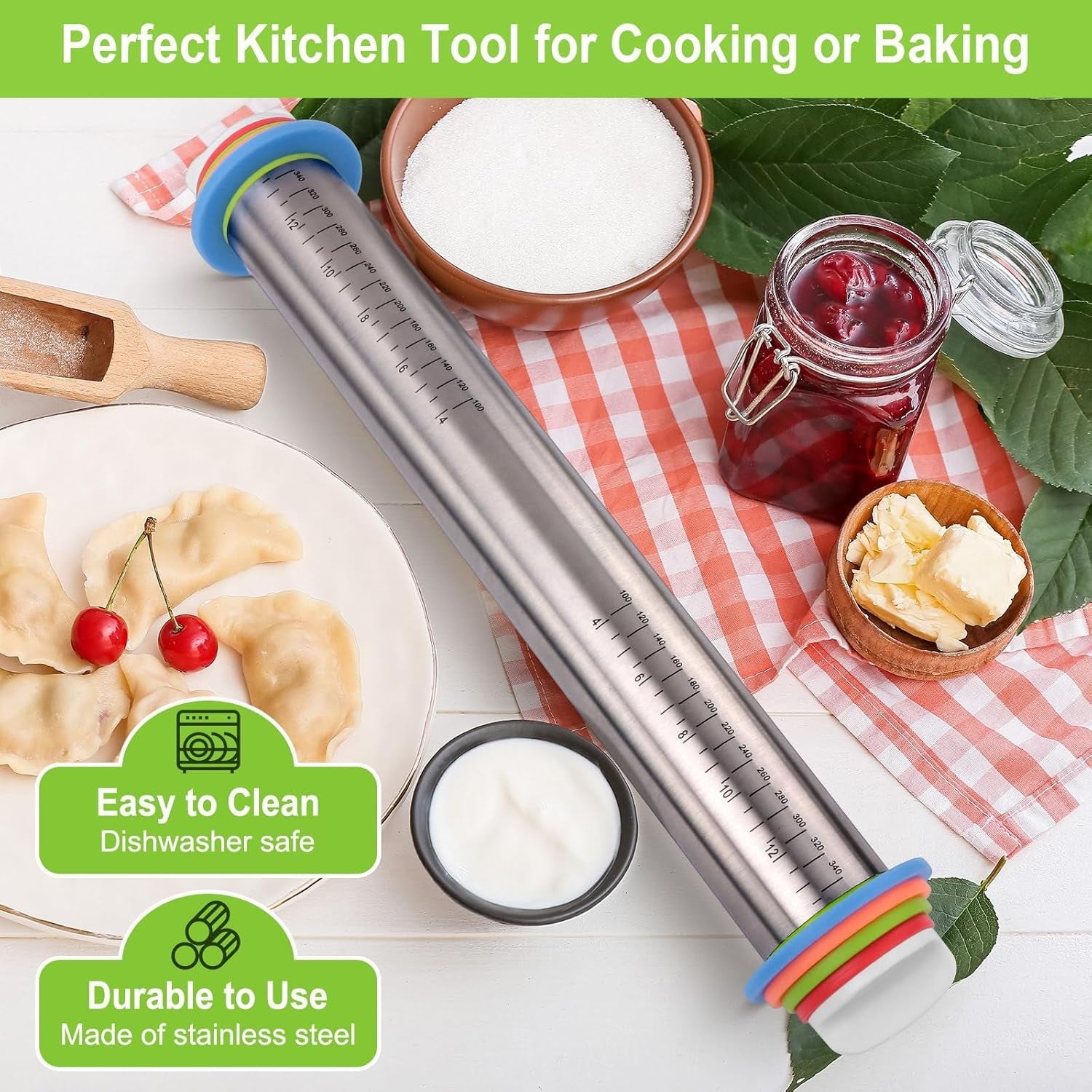 adjustable-rolling-pin-with-thickness-rings-for-baking-stainless-steel-designs-dough-roller-pins-for-cookie-decorating-baking-supplies-fondant-cake-baker