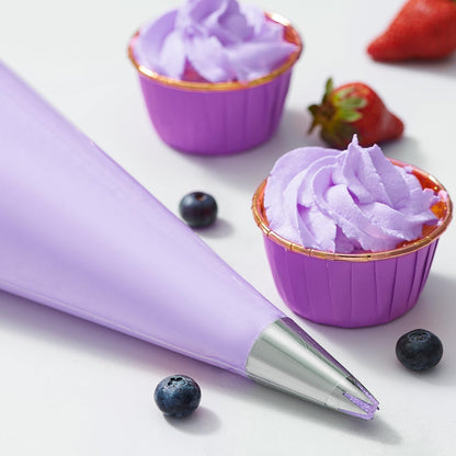Disposable Piping Bags, Biobased, 21 Inch, Clear, | Thick Cake Pastry Bags, Pack of 100 in a Dispenser Box, Professional Grade for Chefs and Home Bakers (Packaging May Vary)7