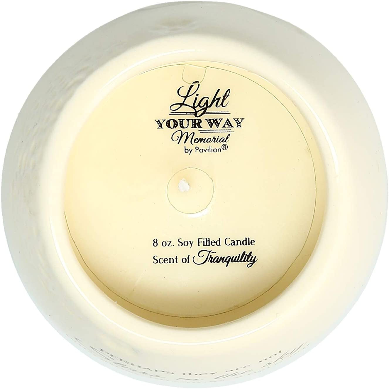 pavilion-in-memory-a-bit-of-heaven-19177-white-ceramic-candle-with-soy-wax-in-a-delicate-floral-scent-thoughtful-sympathy-remembrance-and-condolence-gift-8-ounces