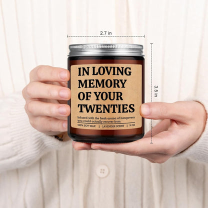 Candle, 30Th Birthday Gifts for Women, Men, Her, Him, 30 Year Old Bday6