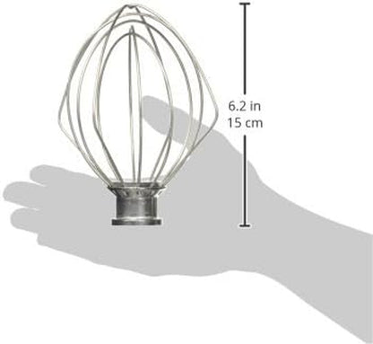 Kitchenaid K45WW Wire Whip for Tilt-Head Stand Mixer, Stainless Steel | Silver Metal Construction, Provides Maximum Volume, Fits Select Kitchenaid Models3