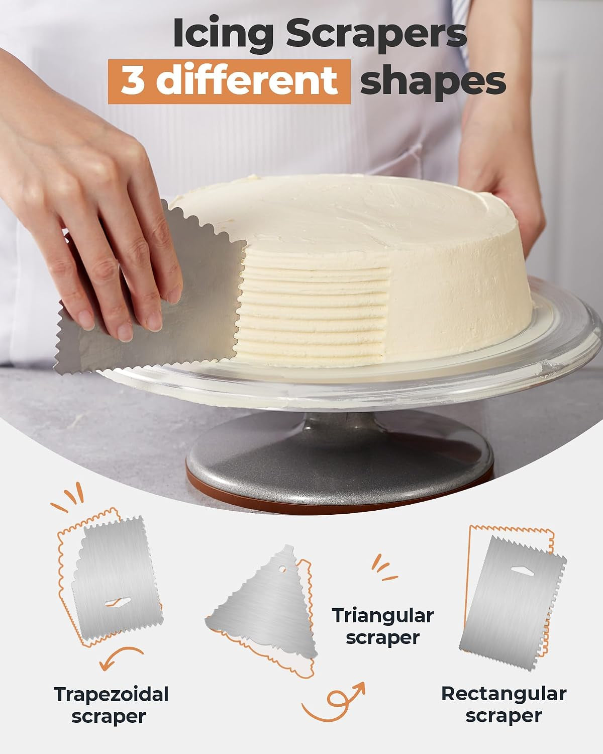 aluminum-cake-stand-turntable-set-for-decorating-baking-kit-12-beginner-friendly-baking-supplies-tools-with-cake-stand-turntable-for-decorating-and-display-2-spatulas-3-icing-scrapers