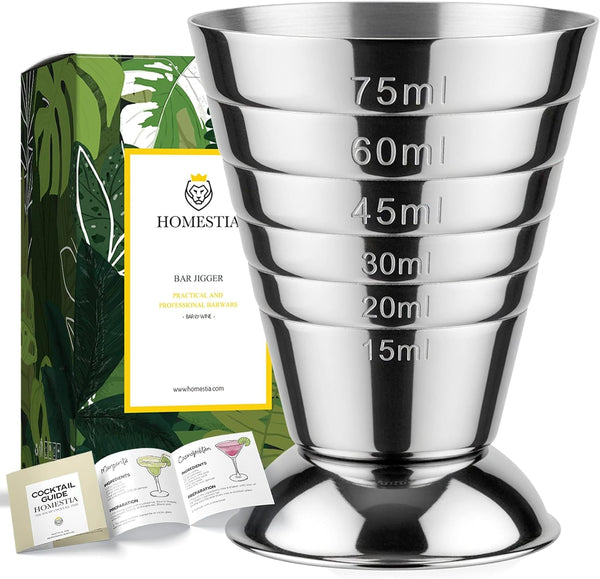 2.5Oz Measuring Cup, Stainless Steel Cocktail Jigger for Bartender1