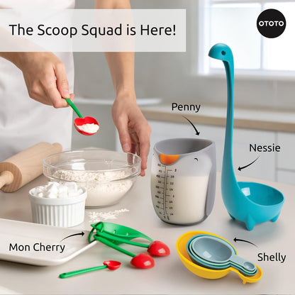Penny Penguin Silicone Measuring Cups for Cooking - 500Ml Cute Measuring Cups for Baking, Bpa-Free, Microwave Safe, Penguin Gifts, Cute Kitchen Accessories, Funny White Elephant Gifts8