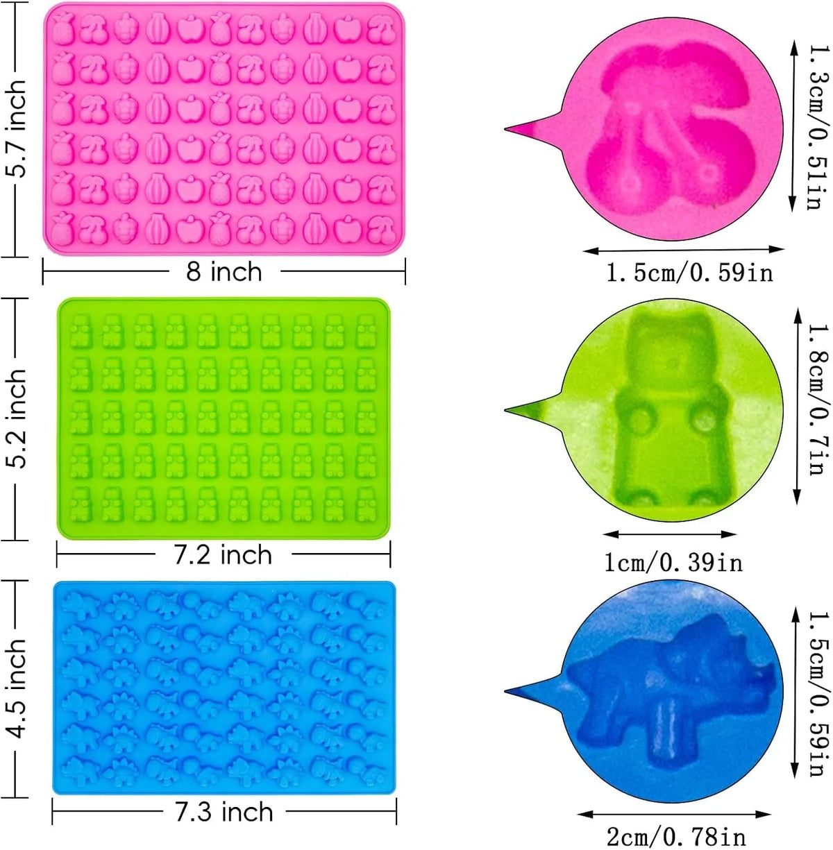 gummy-candy-molds-silicone-mini-gummy-bear-dinosaur-fruit-snack-molds-with-2pcs-dropper-non-stick-and-bpa-free-for-candy-chocolate-gummies-baking