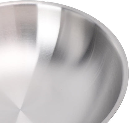 14 Inch Stainless Steel Wok, 304 Construction, Nonstick Stir Fry Pan for Induction and Gas Stoves with Even Heat Distribution (34CM)8