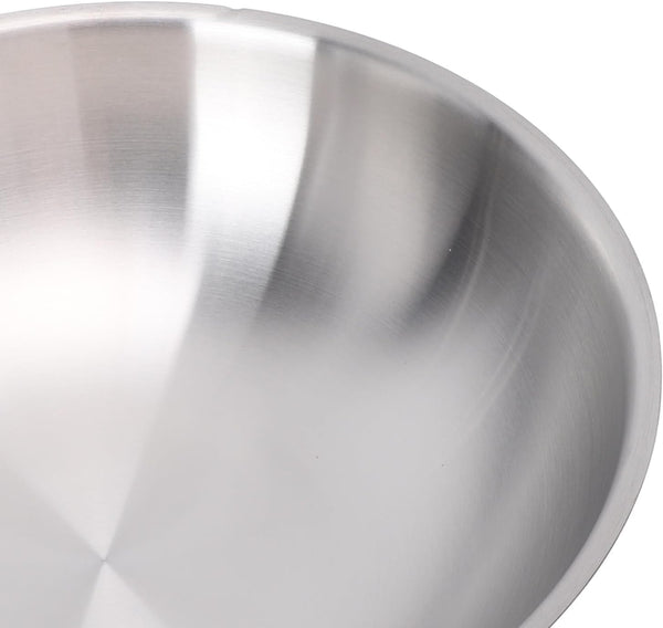 14 Inch Stainless Steel Wok, 304 Construction, Nonstick Stir Fry Pan for Induction and Gas Stoves with Even Heat Distribution (34CM)8