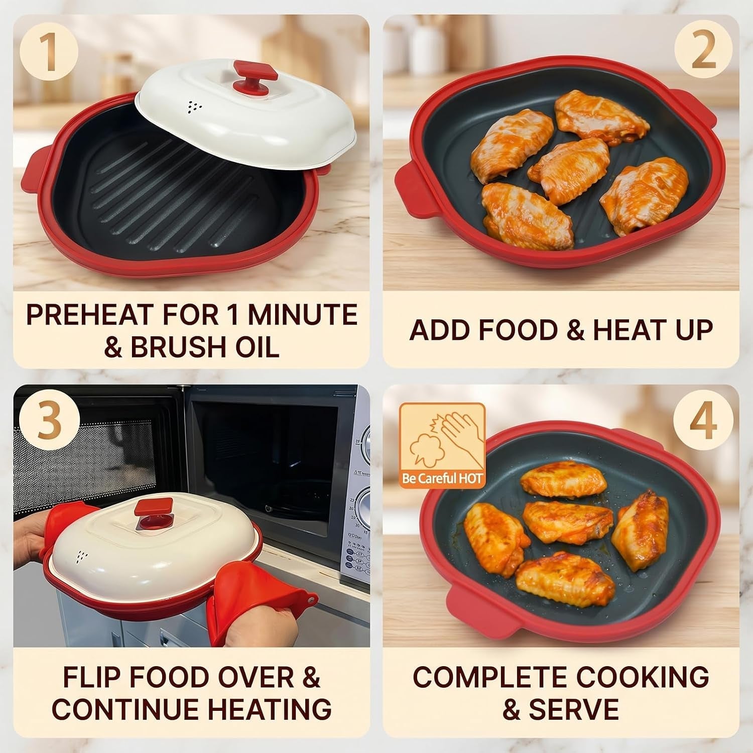 microwave-grill-pan-with-lid-for-meat-browning-and-crisping-red-nonstick-grill-plate-with-even-heating-for-fast-cooking-and-crispy-results-ideal-for-bacon-pizza-sandwiches-and-more
