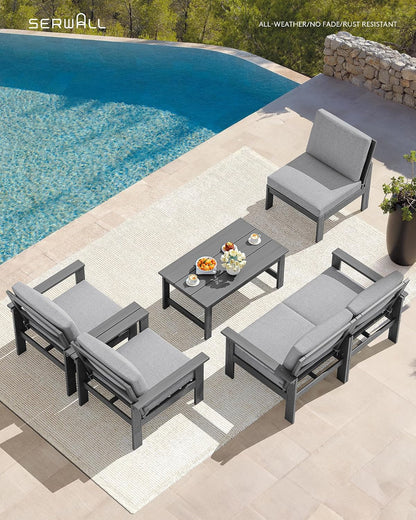 HDPE Outdoor Patio Furniture Set Outdoor Couch5