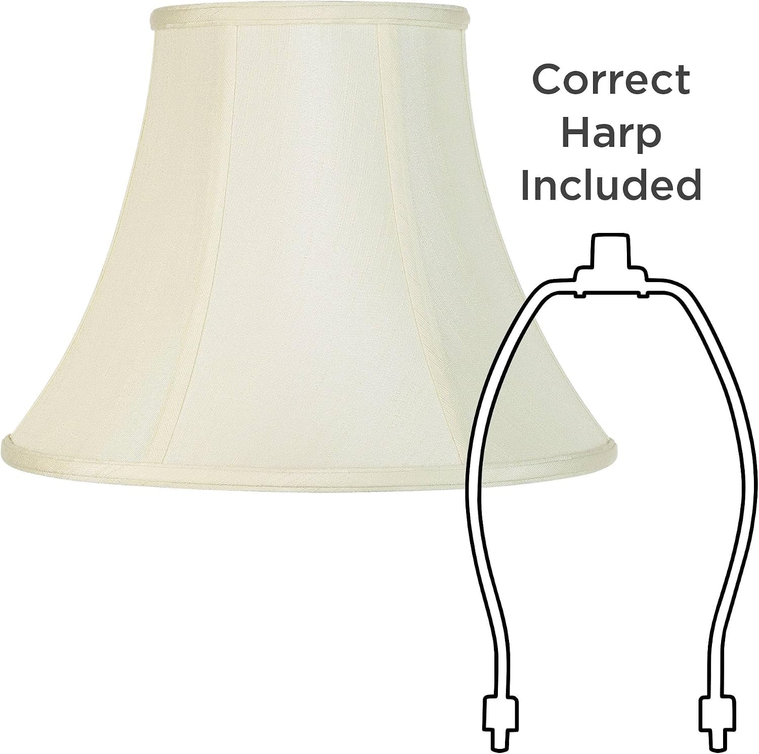 pre-assembled-ginna-creme-flared-large-bell-lamp-shade-7x14x11-spider-7-top-x-14-bottom-x-10-5-high-x-11-slant-replacement-for-table-lamps-harp-finial