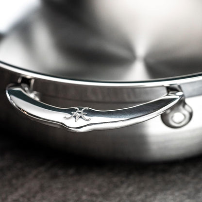 Hestan Probond Forged - Professional Clad Stainless Steel All-In-One Pan, 5 Quart, with Helper Handle, Induction Compatible6