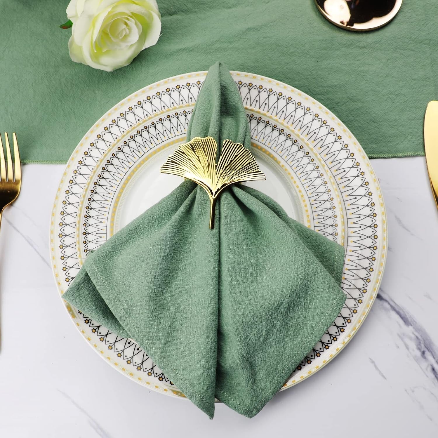 dinner-cloth-napkins-bulk-100-soft-cotton-linen-napkins-washable-napkins-with-hemmed-edges-for-wedding-decorations-christmas-16-16-set-of-12-sage-green