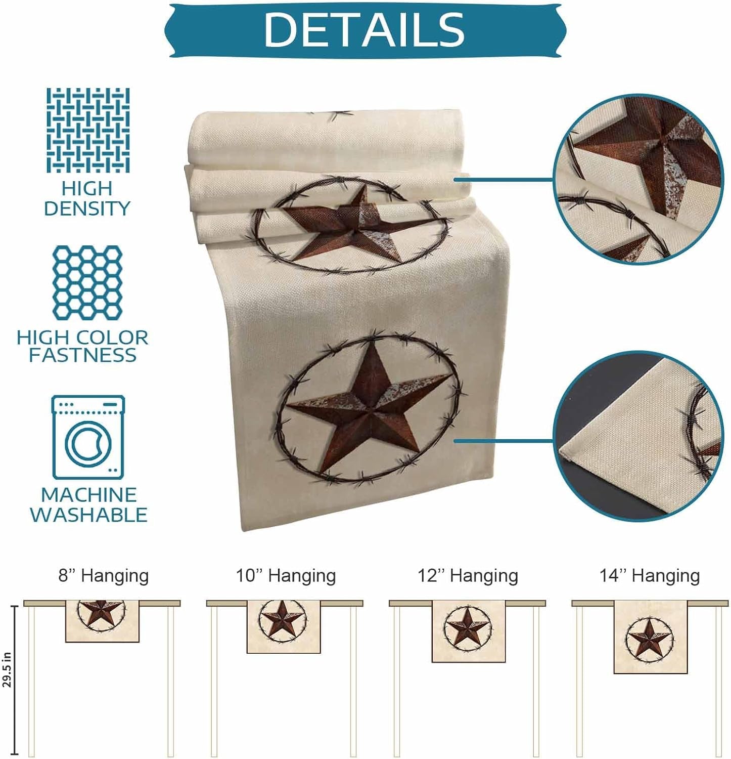 texas-western-star-rustic-table-runner-cotton-linen-small-36-inche-barn-star-dresser-scarves-kitchen-coffee-dining-farmhouse-cowboy-tablerunner-for-country-home-living-room-holiday-dinner-scarf-decor