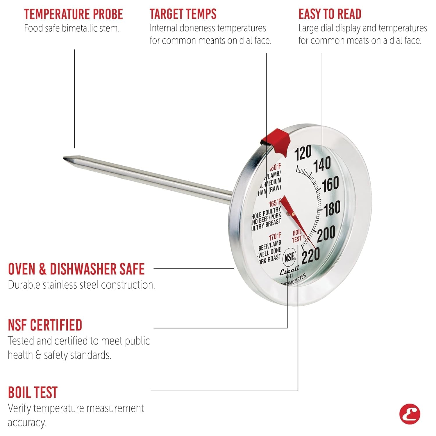 escali-ah1-stainless-steel-oven-safe-meat-thermometer-extra-large-2-5-inches-dial-temperature-labeled-for-beef-poultry-pork-and-veal-silver-nsf-certified