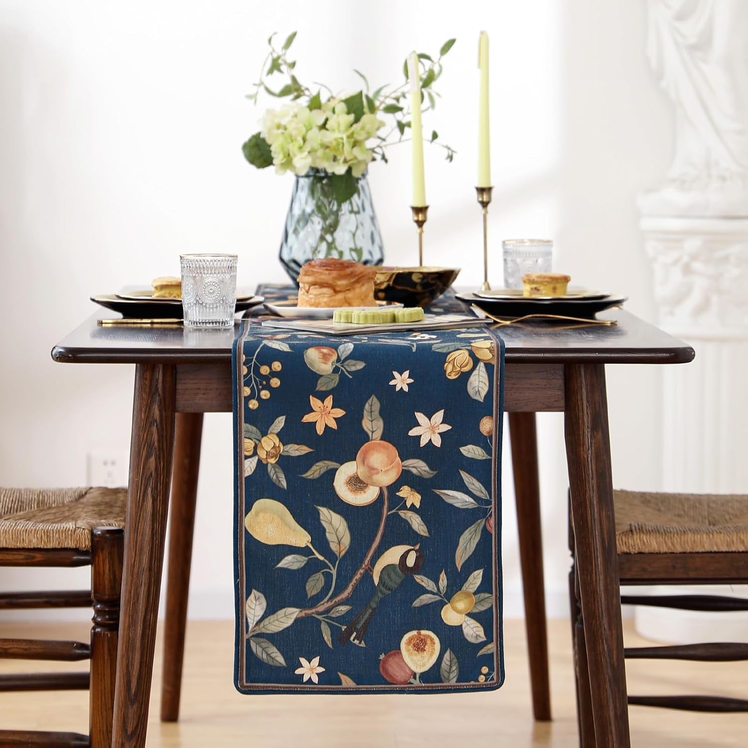 designer-vintage-linen-long-table-runner-102x12-deweya-blue