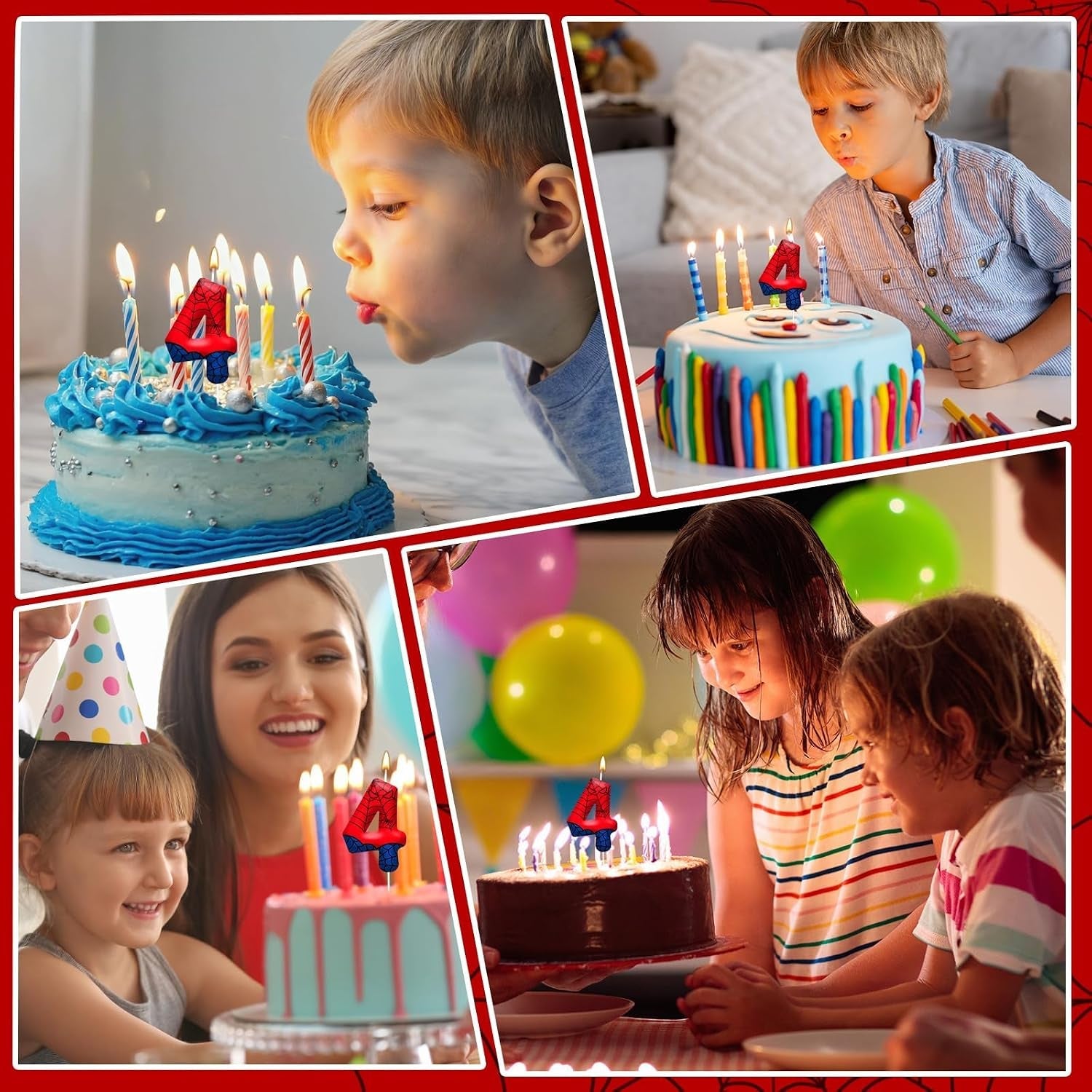 spider-birthday-candles-number-4-themed-cake-party-decoration