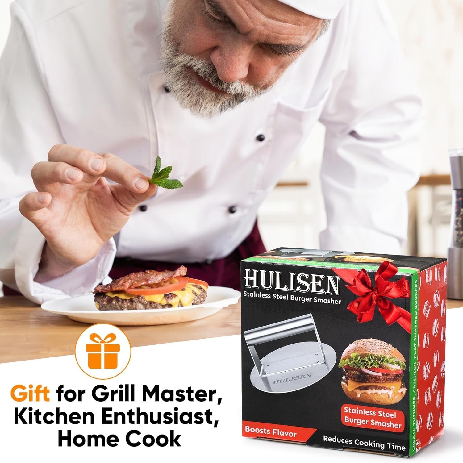 stainless-steel-burger-press-6-2-inch-round-burger-smasher-flat-edge-even-pressure-for-thin-patties-dishwasher-safe-griddle-accessories-fit-flat-top-griddles-skillets