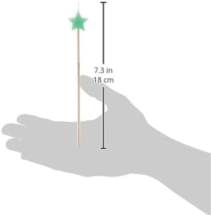 Star Birthday Candles for Cake (Pack of 6)3