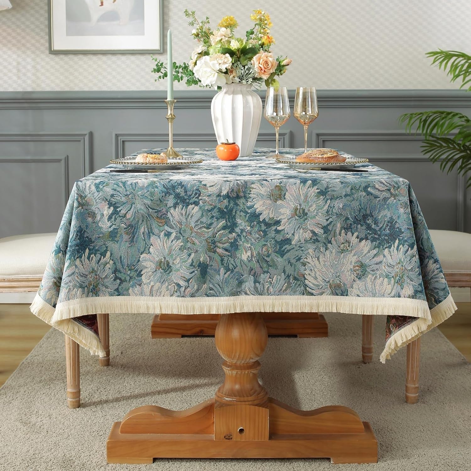 cotton-linen-tablecloth-for-rectangle-tables-78x54-inch