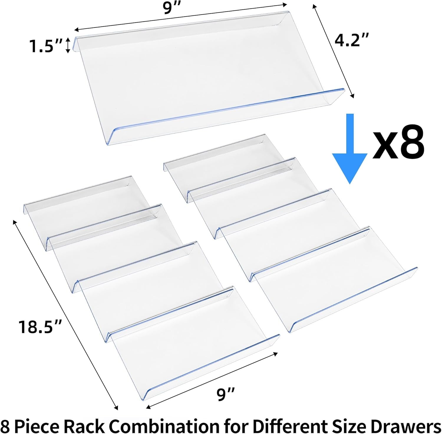 clear-acrylic-spice-drawer-organizer-4-tier-2-set-expandable-from-9-to-18-seasoning-jars-drawers-insert-kitchen-spice-rack-tray-for-drawer-countertop-jars-not-included
