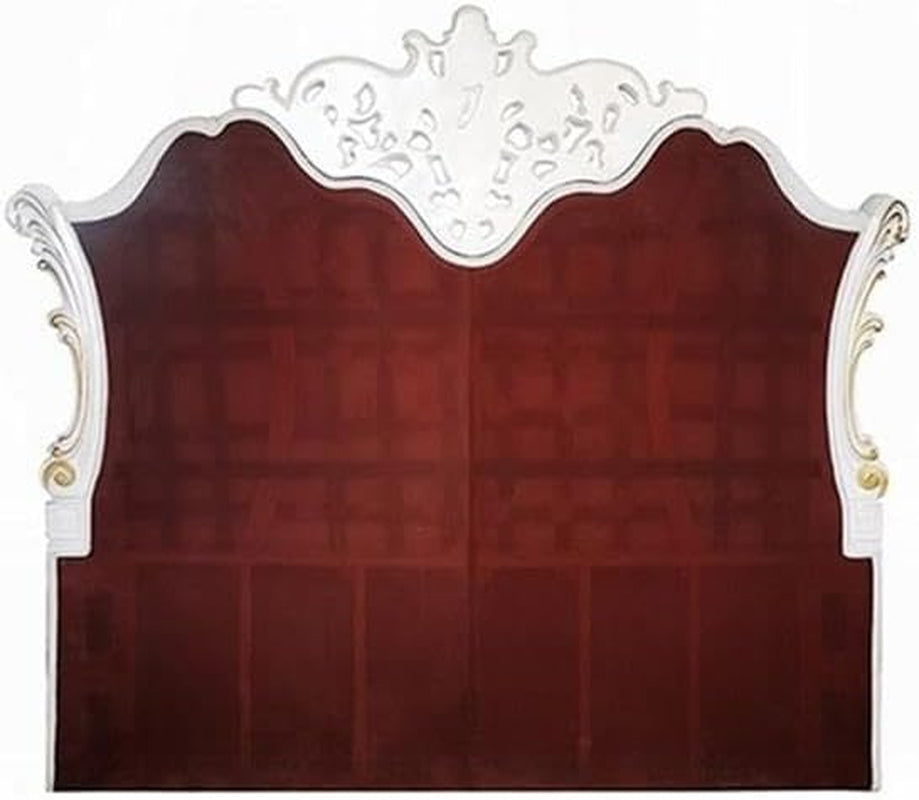 king-size-bed-ivory-faux-leather-upholstery-victorian-rococo-carved-wood-frame-antique-pearl-white-finish-button-tufted-headboard-low-profile-footboard-regal-master-bedroom