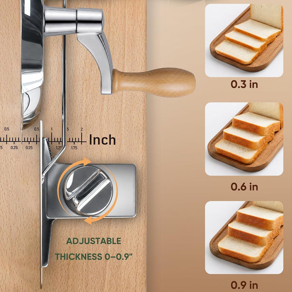 Manual Bread Slicer for Sourdough and Homemade Bread4