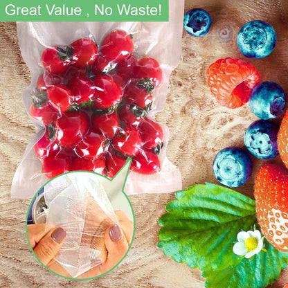 Quart 8"X12" Vacuum Sealer Bags 100Ct for Food Storage6
