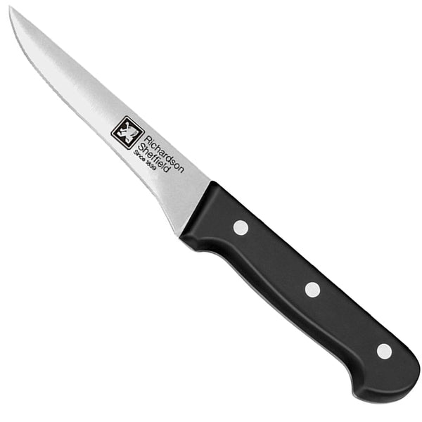 Universal Professional Stainless Steel Boning Knife - Silver & Black Kitchen Knife (5 In)1