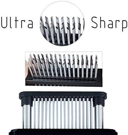 Meat Tenderizer, 48 Stainless Steel Blades for Beef Steak Chicken | 48 Sharp Stainless Steel Needles; Auto-Retractable Safety Cover; Fast Marinating; for Pork Fish Turkey; Dishwasher Safe7