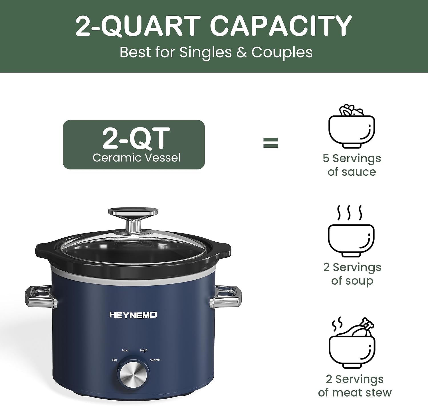 2-qt-small-slow-cooker-3-adjustable-temp-upgraded-ceramic-pot-easy-clean-up-nutrient-loss-reduction-sauces-stews-dips-stainless-steel-blue