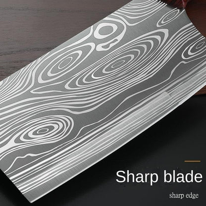 Meat Cleaver, 7 Inch Stainless Steel Chopping Knife Kitchen Chopping Dual-Purpose Knife Household Meat Slicing Knives Ultra-Sharp Blade4