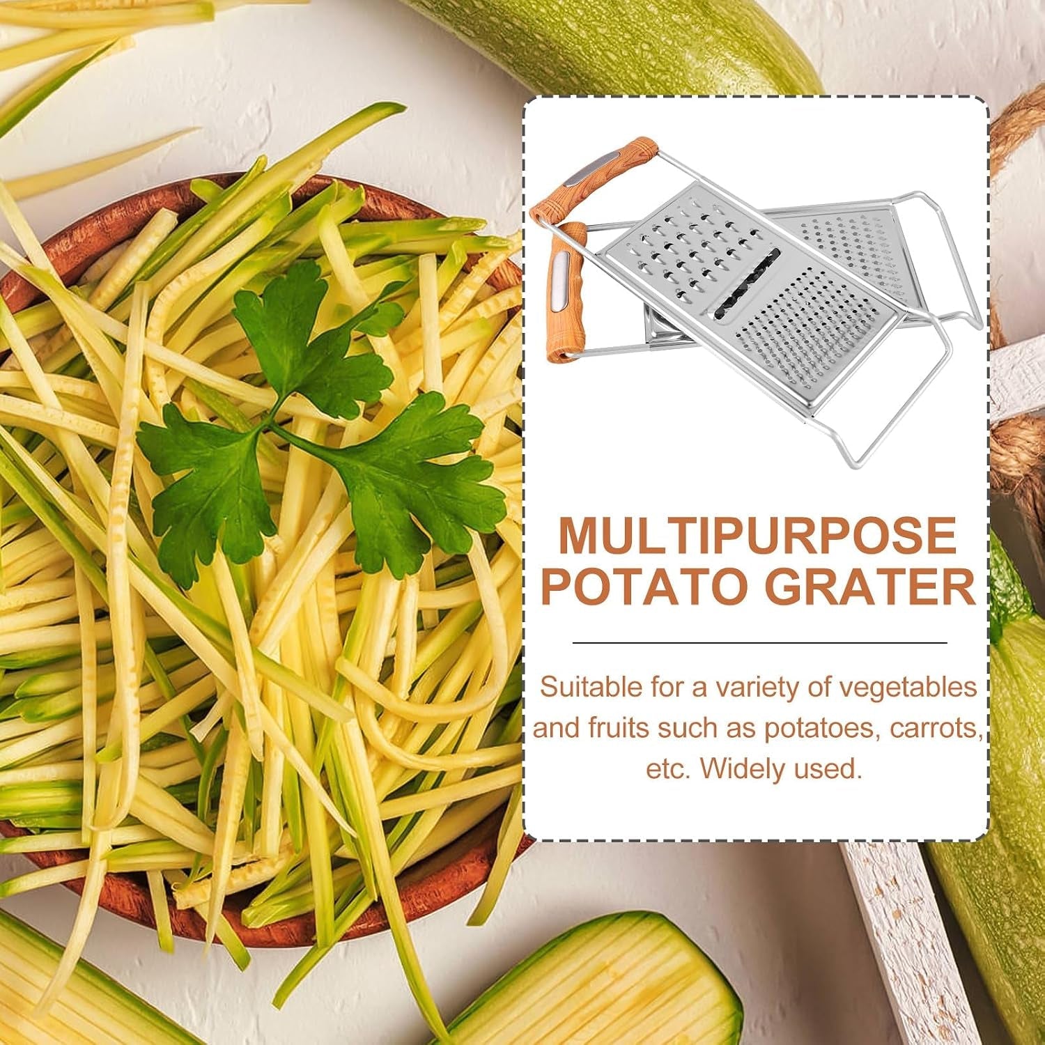 2pcs-stainless-steel-multi-function-vegetable-grater-and-slicer-set-handheld-kitchen-food-slicing-tool-for-potato-cucumber-carrot-suitable-for-home-cooking-and-meal-prep