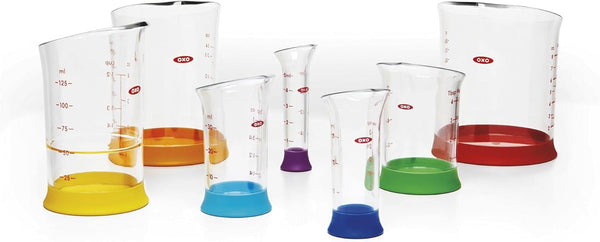 OXO Good Grips 7-Piece Nesting Measuring Beaker Set, Multicolored3