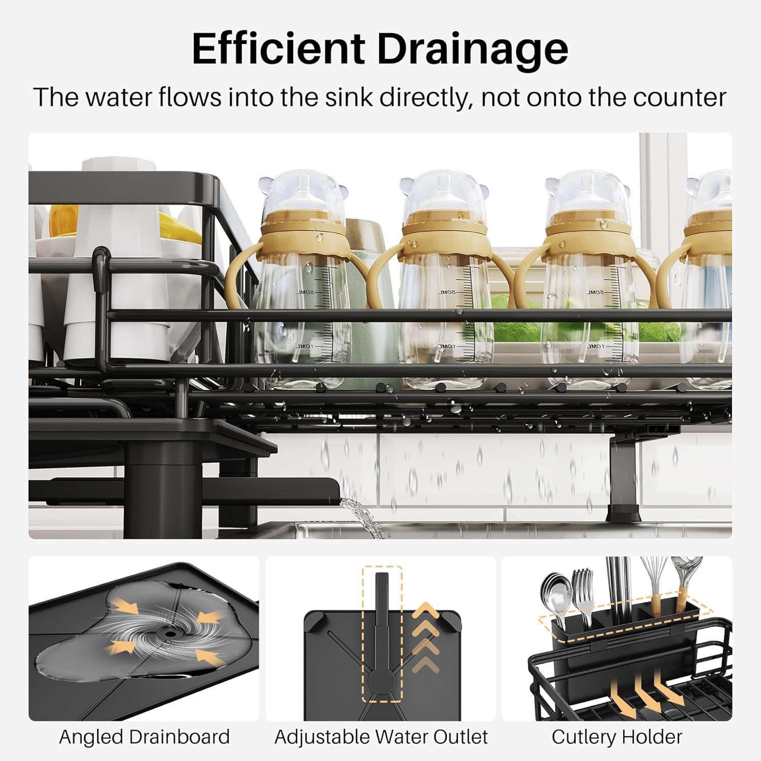 expandable-dish-drying-rack-for-kitchen-counter-stainless-steel-black