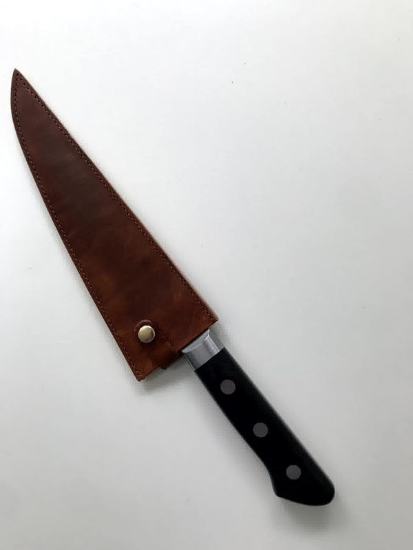 Japanese Boning Knife 150 Mm/5.9 with a Leather Sheath7