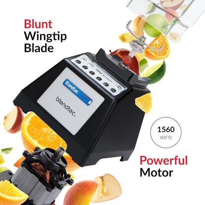 Total Blender Classic (Black) & 75Oz* Fourside Jar | Powerful and Reliable Kitchen Blender; 10 Speeds with Pulse; Six Preprogrammed Cycles for One Touch Consistent Blends4