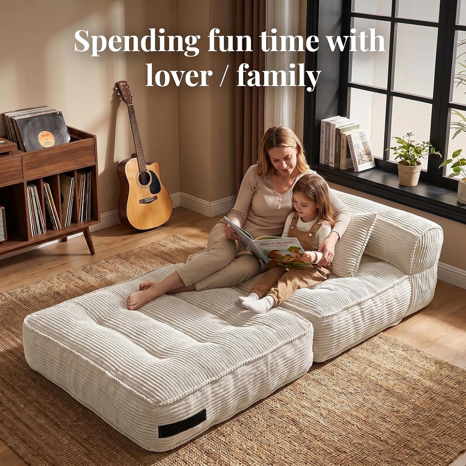 folding-sofa-bed-convertible-sleeper-chair-with-pillow