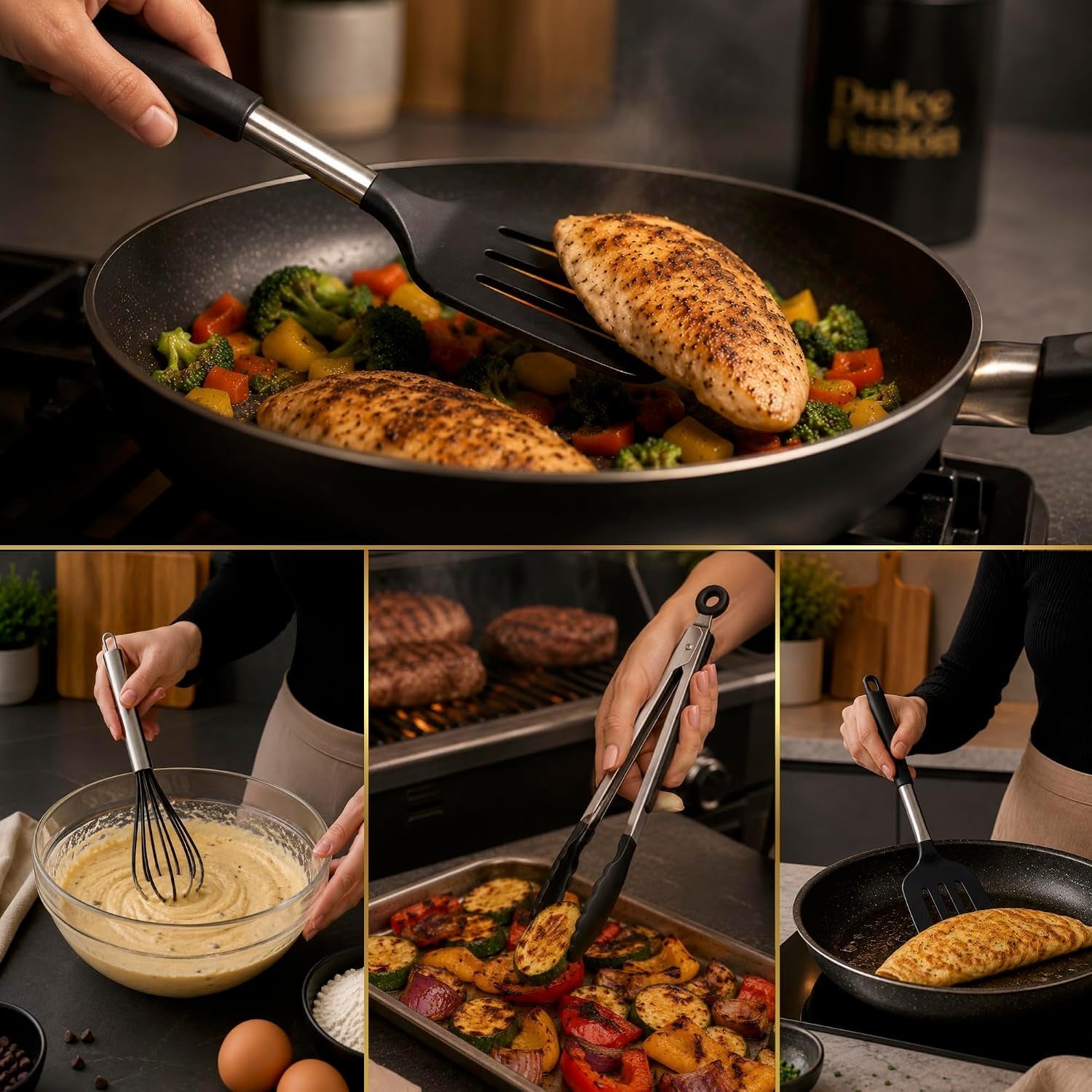 silicone-cooking-utensil-set-15-piece-kitchen-utensils-with-stainless-steel-handles-holder-bpa-free-heat-resistant-cooking-tools-for-nonstick-cookware-kitchen-gadgets