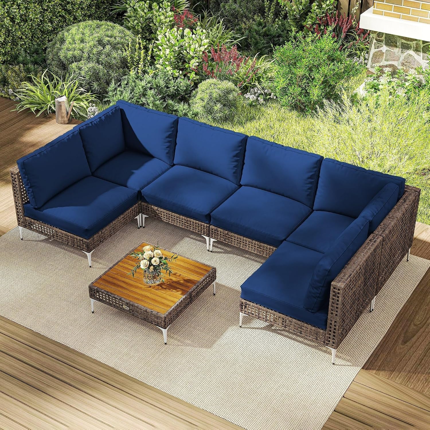 7-piece-wicker-patio-furniture-set-modular-rattan-brown-dark-blue