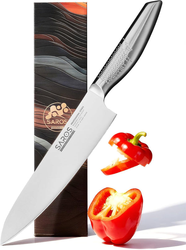 8 Inch Japanese Kitchen Knife – Professional Gyuto Chef Knife (Gift Box)1