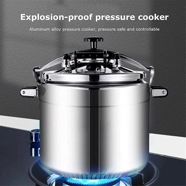 Household Cooker Large Capacity Explosion-Proof Electric Pressure Cooker Family Gas Stove Hot Pot Special Price Hotel Restaurant Kitchen Cooking Pot (Size : 50L)2