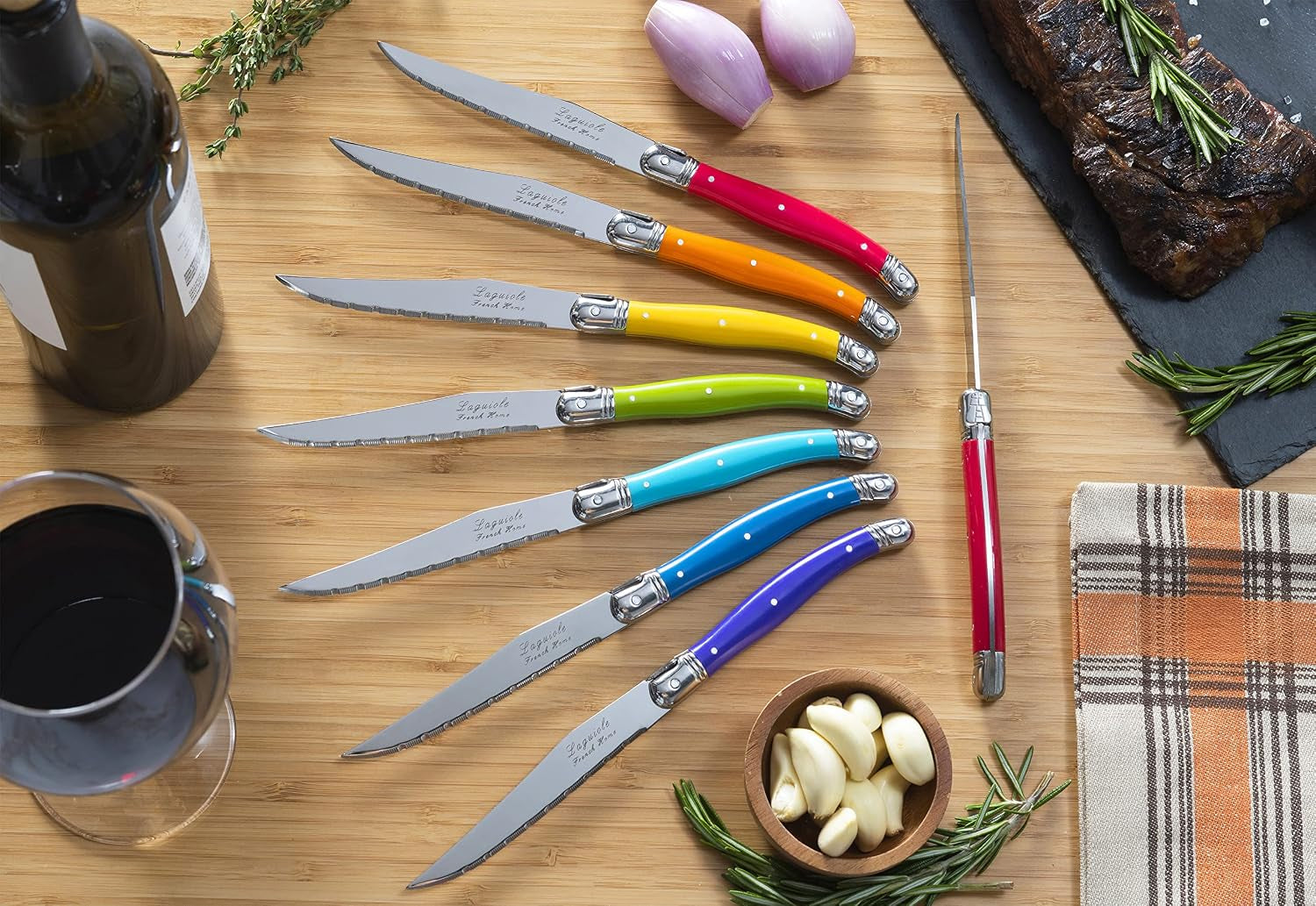 set-of-8-laguiole-steak-knives-rainbow-colors