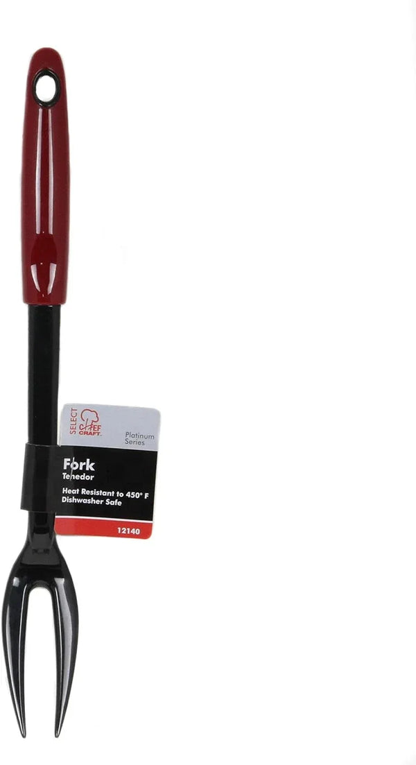 Select Nylon Kitchen Tool and Utensil Set, 8 Piece Set, Red5